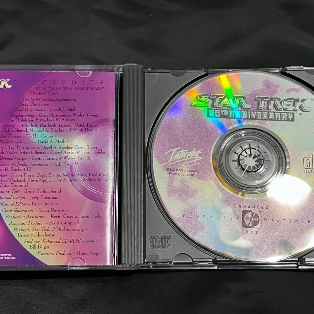Star Trek 25th Anniversary Interplay Pc Cd rom Game